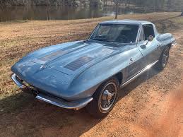 Image result for Silver Blue 1963 Corvette