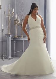 Www Ca Bridals Com Images Original 201510 14444544932 Jpg Halter Top Wedding Dress Wedding Dress Organza Wedding Dresses Plus Size