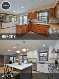 This dramatic kitchen before and after by makamashishop is a great example. Justin Carina S Kitchen Before After Pictures Kitchen Remodel Small Kitchen Remodeling Projects Kitchen Remodel