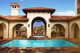 Wondering the look of spanish house plans with inner courtyard. Hacienda Design Ideas Pictures Remodel And Decor Courtyard House Plans Spanish Style Homes Courtyard Pool