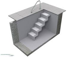 Bali Salzwasser Schwimmbad Rechteckbecken Komplettset Salzwasserpool Schwimmbadbau24 Pool Treppe Schwimmbader