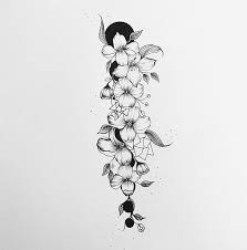 Paper Cranes Tucked In In Between The Flowers Time Tattoos Paper Crane Tattoo Cute Tattoos