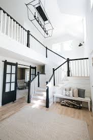 Re Create The Look 5 Modern Farmhouse Staircase Ideas You Ll Love Farmhouse Staircase Farmhouse Renovation Farmhouse Remodel