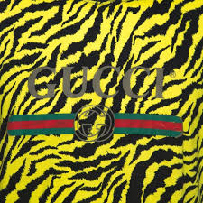 Gucci Yellow And Black Tiger Stripe Print Cotton T Shirt Xs Gucci Tlc Shop from the world's largest selection and best deals for gucci men's ties, bow ties and cravats. gucci yellow and black tiger stripe