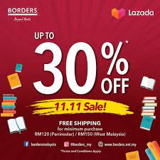 This is one of the most awaited events that any online shoppers are looking. 11 Nov 2019 Borders 11 11 Sale At Lazada Everydayonsales Com