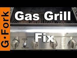 Gas Grill Repair Grill Wont Light Or Stay Lit Gardenfork Youtube Gas Grill Grill Light Grilling