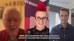 Hello, this is Ken Burnett talking to you from cold, wet, miserable…