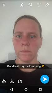 Slow motion video of runners in West Virginia