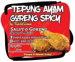 Nah, sebelum mencoba membuat ayam goreng crispy yang renyah, kita perlu mengetahui campuran tepung yang bisa digunakan untuk membalur ayam. Tepung Ayam Goreng Homemade Fatihlicious Instant Premix Facebook
