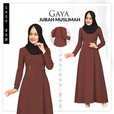 Maybe you would like to learn more about one of these? Gaya Jubah Muslimah Lux Pakaian Designed Dress 2 Shopee Malaysia