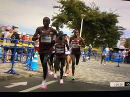 1 of 17 eliud kipchoge, of kenya, celebrates after winning the gold medal in the men's marathon at the 2020 summer olympics, sunday, aug. Xyy7klkdcw6m M