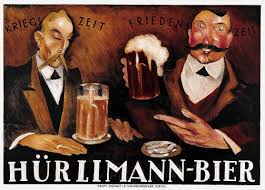 Baumberger Otto Huerlimann Bier Retro Poster Bier Alte Werbung