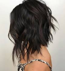 Pin By Karen Selders On Long Bob Hairstyles In 2020 Choppy Bob Haircuts Medium Bob Haircut Bob Haircut Black Hair