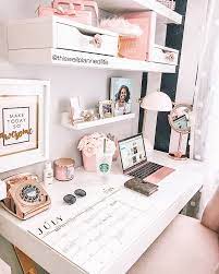 Rose Gold Office Decor From Amazon Diy Darlin Gold Office Decor Rose Gold Office Decor Study Room Decor
