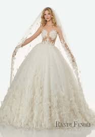 Randy Fenoli Bridal Brandi Wedding Dress Style 3424 Diamante And Crystal Beaded Floral A Ball Gown Wedding Dress Wedding Dresses Klienfeld Wedding Dresses