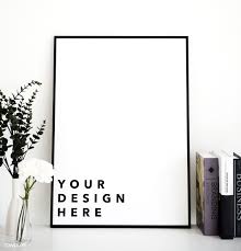 Mockup Design Space Photo Frame Premium Image By Rawpixel Com Kertas Dinding Dinding Kotak