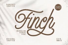 Celebrate marriage with these beautiful modern calligraphy fonts. Finch Monoline Script Font 523770 Script Font Bundles In 2020 Free Script Fonts Free Font Free Fonts Download