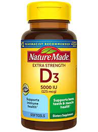 Certainly, you may need to skip vitamin d supplementation. Amazon Com Nature Made Extra Strength Vitamin D3 5000 Iu 125 Mcg Dietary Supplement For Immune Support 180 Softgels 180 Day Supply Health Personal Care