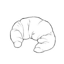 How to draw croissant step by step easy. How To Draw A Croissant 4 Steps Instructables