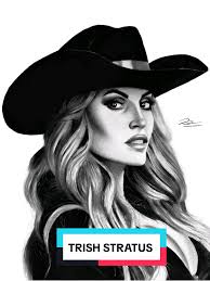 Dibujo de Trish Stratus: Arte y Fan Art