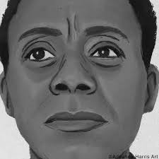 Illustration de James Baldwin