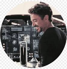 Iron Man Tony Stark Smiling Png Image With Transparent Background Toppng He lands stylishly at the site of his stark expo in his iron man suit to the cheers of many admirers after skydiving out of his personal carrier.