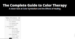 The Complete Guide To Color Therapy Iristech