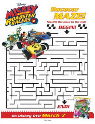 Artwork featuring your child's favorite mickey and the roadster racers characters. Mickey Mouse Printables Archives Page 2 Of 6 Mama Likes This