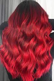 Ombre Hair Looks That Diversify Common Brown And Blonde Ombre Hair Red Ombre Hair Deep Red Hair Ombre Hair Color