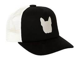 Unusi Black And White Trucker Cap With Sewed Out Buldog Head Design Trucker Cap Trucker Hat Baseball Hats