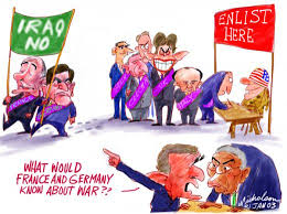Bet on the soccer match france vs germany and win skins. France Germany No To War On Iraq 1 Nicholsoncartoons Com Au