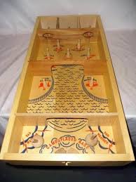 Vintage Carrom Commando Skittles War Game Wooden Table Top Board 1940s Wwii Era Wooden Table Top Skittles Game Wooden Tables