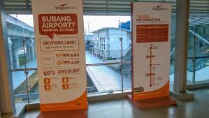 Skypark link is a limited express train service in kuala lumpur, malaysia between kuala lumpur sentral (kl sentral) and subang airport.it is malaysia's second airport rail link service, after the express rail link (klia ekspres and klia transit). Subang Skypark Link Fastest From Kuala Lumpur Economy Traveller