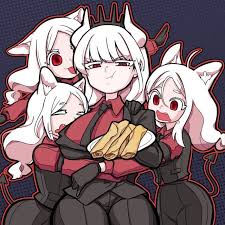 Cerberus Want Pancakes Helltaker In 2020 Cute Anime Character Anime Characters Anime Furry