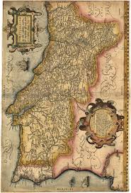 Map Of Portugal 1561 In The Theatrum Orbis Terrarum 1570 De Abraham Ortelius Portugal Map Antique Maps Map