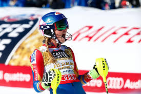 Her family were all ski racers at some point in time. Mikaela Shiffrin Slalom World Champion 2017
