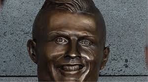 Sitcom in which the hideous ronaldo statue and bonkers lucy statue are roommates and get in wacky situations pic.twitter.com/3r4soacsg8. Airport Named After Cristiano Ronaldo Also Has Terrible Ronaldo Statue