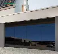 Casa de Villa personalizada de fábrica Diseño moderno Puerta de garaje de  vidrio de aluminio
