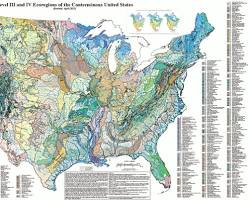 Image of Level IV ecoregions of North America