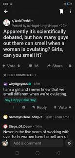 smelling ovulation : rbadwomensanatomy