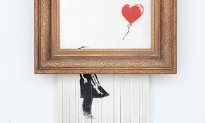 Find the latest shows, biography, and artworks for sale by banksy. Shocked Buyer Of Gbp 1m Shredded Banksy To Keep It Renamed Love Is In The Bin Frieze