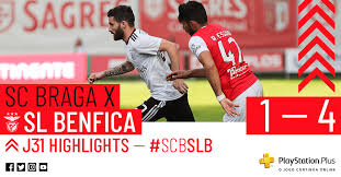 Highlights Sc Braga 1 4 Sl Benfica Sl Benfica