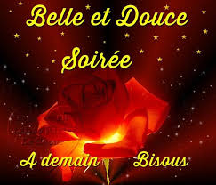 Bonne Soiree Image 7360 Belle Et Douce Soiree A Demain Bisous Partager Cette Photo Sur Message Amour Bonne Nuit Bonne Nuit Romantique Message Bonne Nuit