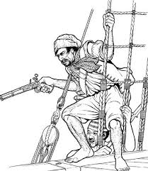 Either draw it freehand while looking at your computer monitor or print out this page to get a closer look at each step. Best And Worst Jobs On A Pirate Ship Pirate Ship Vallarta