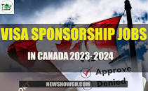 Visa Sponsorship Jobs in Canada 2023-2024