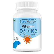 Check spelling or type a new query. Buy Leonutra Vitamin D3 400 Iu With Vitamin K2 55 Mcg 120 Tablets Online At Low Prices In India Amazon In