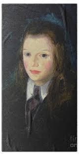 olivia' Bath Towel by George Wesley Bellows