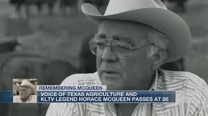 Funeral held for longtime voice of East Texas agriculture, Horace McQueen
