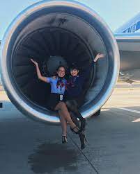 Come Fly The Friendly Skies Flight Attendant Cabin Crew Sky