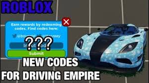 Do note that devs have changed the wayfort name to this new title! How To Get The New Codes In Driving Empire Roblox Youtube